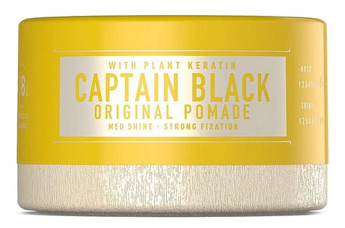 Cera Para Hombre Immortal Nyc Captain Black Pomade 150ml