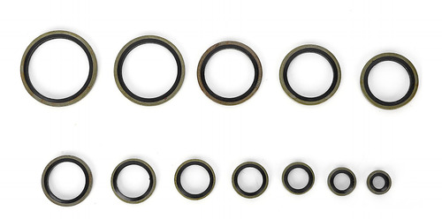 O Ring 240pcs 6\8\10\12\14\16\18\20\22\24\27\30mm Metal