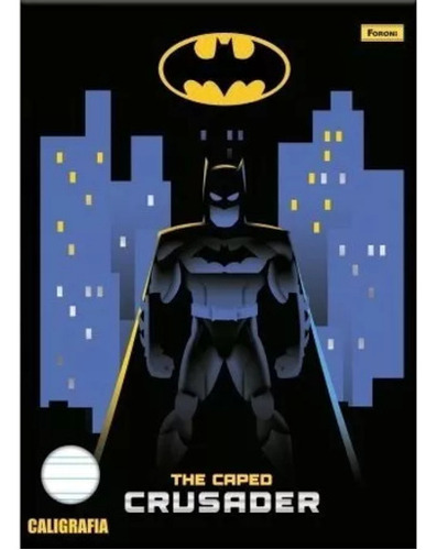 Caderno Caligrafia C/d 40 Folhas Batman Foroni