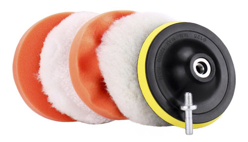 Esponja De Pulido, 4 Kits De Espuma Para Pulir Coche
