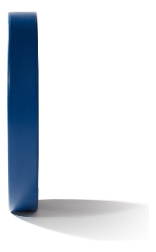 Par De Discos Para Barra Olímpica De Goma De 45 Libras Color Azul