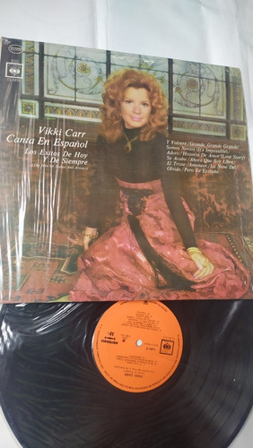 Vikki Carr Canta En Español Éxitos De Hoy Y Siempre Disco Lp