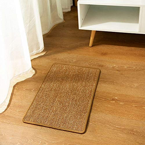 Imagen 5 de 5 de Ccopnts Alfombrilla Para Raspar Gatos De Sisal Natural, Alfo