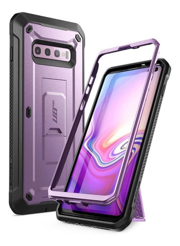 Case Supcase Para Galaxy S10 Plus Protector 360° C/ Parador