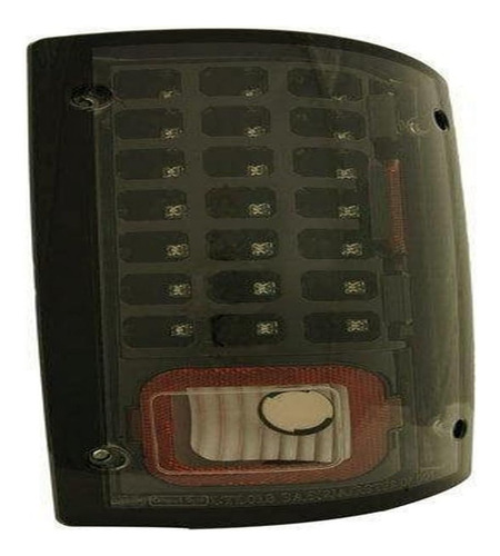Ledt-502cb Par De Luces De Led Traseras, Color Negro Bermuda
