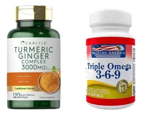 Cúrcuma Turmeric Carlyle+omega3