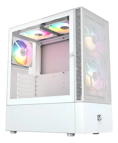 Chasis Xyz Airone 200 Mesh Blanca 5, Fan Argb