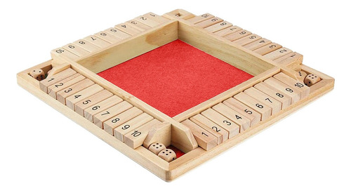 Tabla De Bar Tradicional G Shut The Box H86 De Madera Con Te