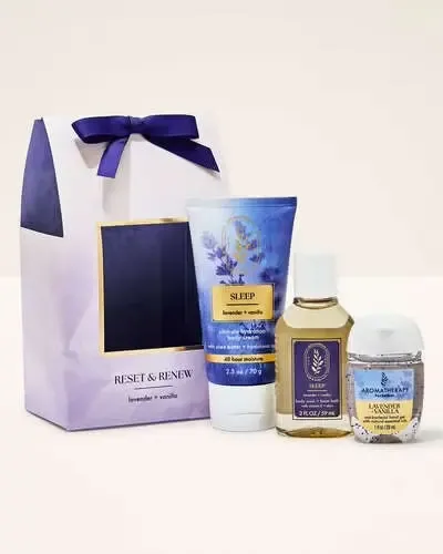 Bath & Body Works セット Conjunto , Bath & Body Works, 3 Peças, Lavender Vanilla