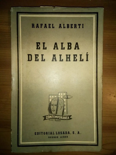 Libro El Alba Del Alhelí Rafael Alberti