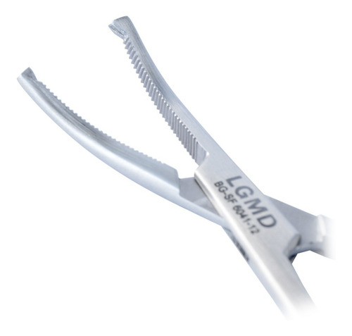 Pinza Quirúrgica Mosquito Halsted 12cm Curva 1x2 Dientes