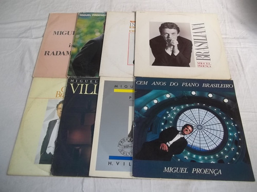 Lp Vinil - Miguel Proença - 8 Discos