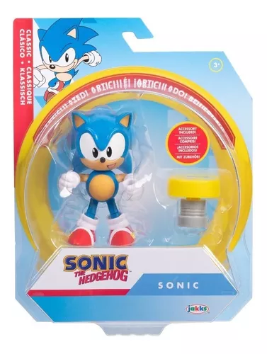 Boneco Sonic Calssic 30 Original Importado Articulado 11 Cm