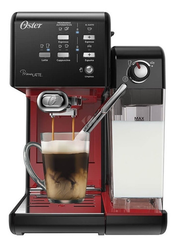Cafetera Espresso Oster 6701 Automática Primalatte 19bar Color Negro