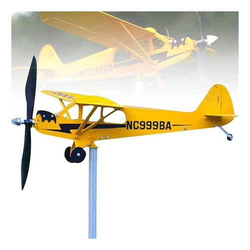 Veleta De Avión Thyggzjbs Piper J3 Cub, Diseño 3d Único Y Ma