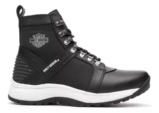 Tenis Bota Ligera Biker Hombre Negro Harley Davidson - Avilé