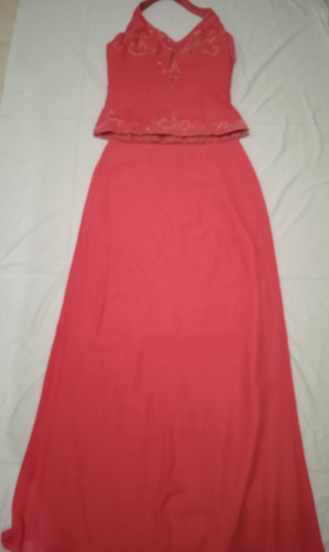 Vestido De Fiesta (falda Larga Y Corsé)