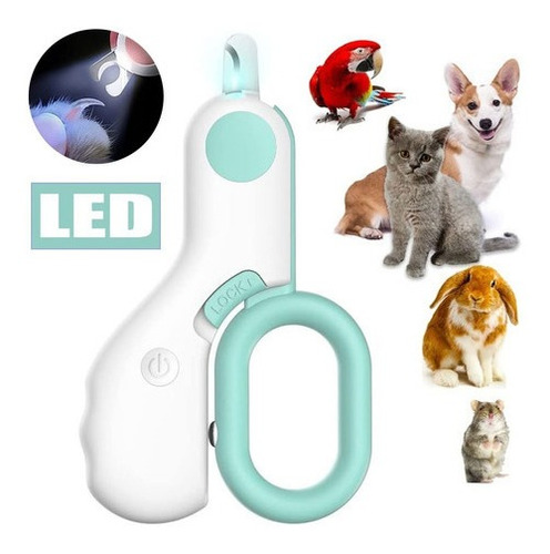 Led Cortauñas Cuidado Kit Para Perros Gatos Mascotas Safety