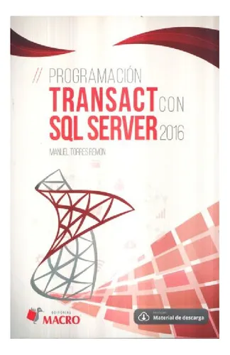 comprar Programación Transact Con Sql Server 2016