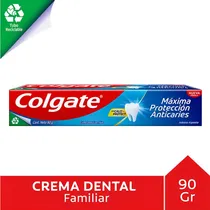 Comprar Pasta Dental Colgate Maxima Protección Anticaries 90 Gr CALCI-PROTECT Dientes Fuertes y Protegidos Menta Refrescante