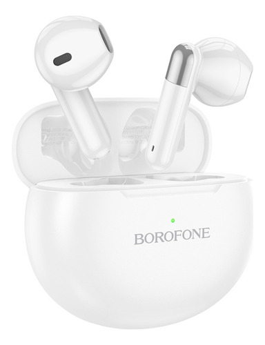 Auriculares Inalambricos In-ear Bluetooth Tws Borofone Bw28 Color Blanco