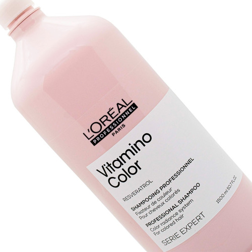 Loreal Shampoo Vitamino Color Pelo Teñido 1500ml Local
