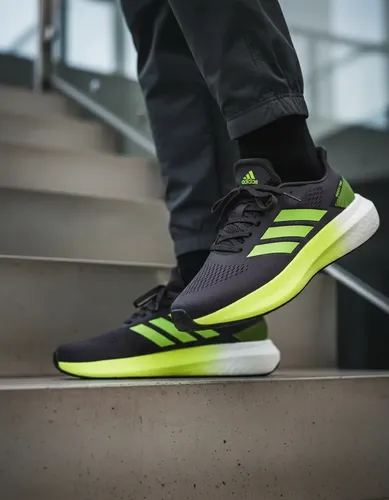 Tênis adidas Boost Run Masculino Cinza E Verde | Parcelamento sem