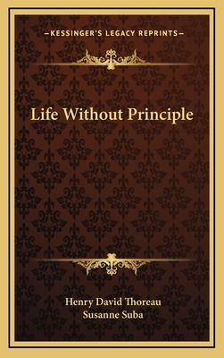 Libro Life Without Principle - Thoreau, Henry David