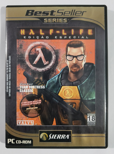 Half - Life Edição Especial Best Seller - Pc (Usado)