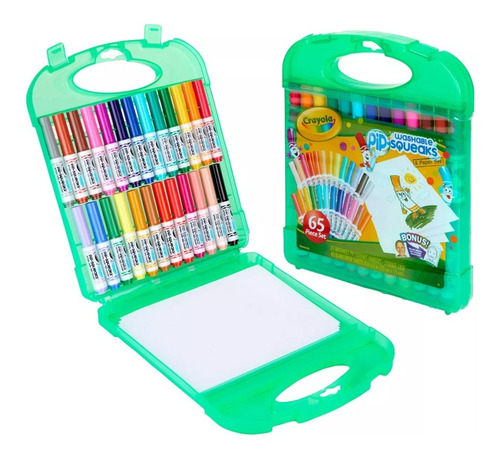 Crayola 65 Pip-squeaks Washable Marker Set With Case