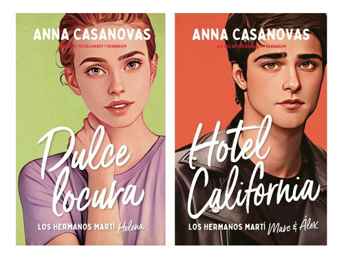 Los Hermanos Marti 3 Y 4 - Anna Casanovas - Titania 2 Libr 