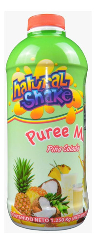 Concentrado De Fruta Natural Shake Piña Colada 1lt