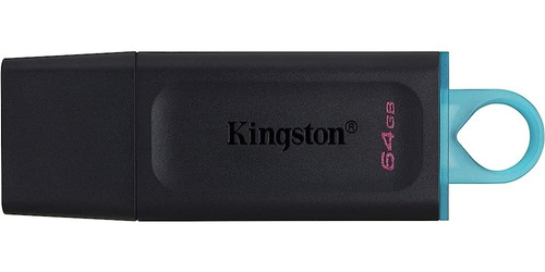 Memoria Usb 3.2 Kingston Datatraveler Exodia 64 Gb Negro