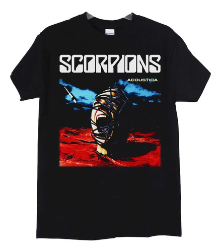 Polera Scorpions Acoustica Rock Abominatron