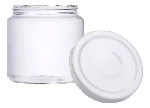 Pack 18 Unid Frasco Conservero Con Tapas Incluidas 500ml