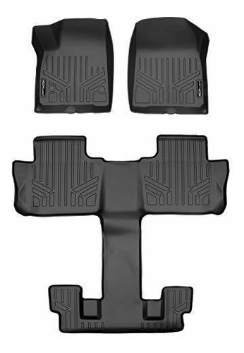 Tapetes - Smartliner Custom Fit Floor Mats 3 Row Liner Set B