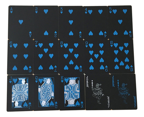 Cartas De Póquer De Plástico Para Fiestas Y Viajes