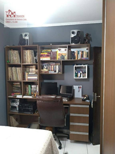 Imagem 11 de 15 de Casa Com 3 Dormitórios (1 Suíte), 8 Vagas - À Venda Por R$ 689.000 - Jardim Ocara - Santo André/sp - Ca0414