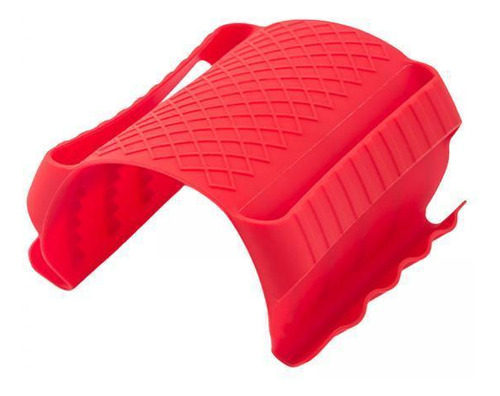 4 Soporte De Mango Caliente De Silicona Resistente Al Rojo