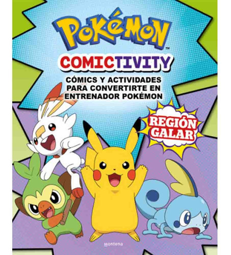 Pokemon Comictivity Region Galar Comics Y Actividades - The 