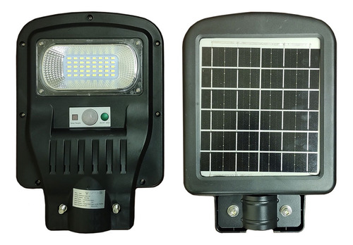 Luminaria Publica Led Peatonal Solar 50w Sensor Y Control