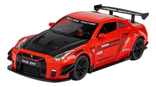 Shm-nissan Gtr 35 Rojo Edición Especial 1/24 c/sonido