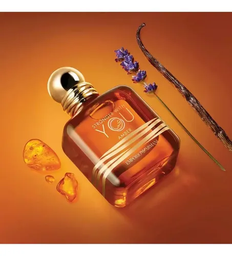 香水(ユニセックス) Emporio Armani STRONGER WITH YOU AMBER Perfume Armani Beauty Beauty Stronger With You Amber Eau De Parfum