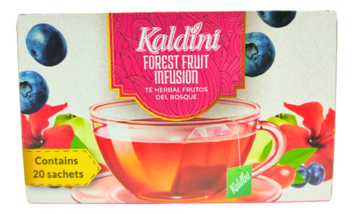 Te 20 Sachet Infusion Frutos Del Bosque 0770 Kaldini Ml.