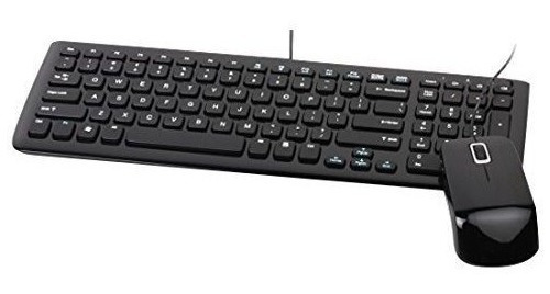 Viewsonic Teclado Y Mouse Juego De  english, Negro (vmp1