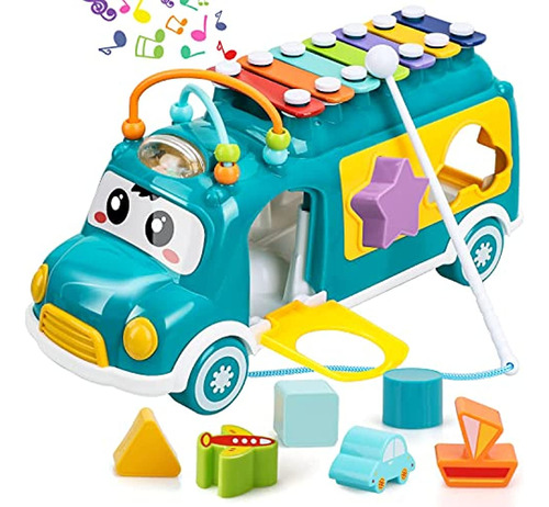 Toy Life Baby Musical Toys Bus Xilófono Para Niños Instrumen