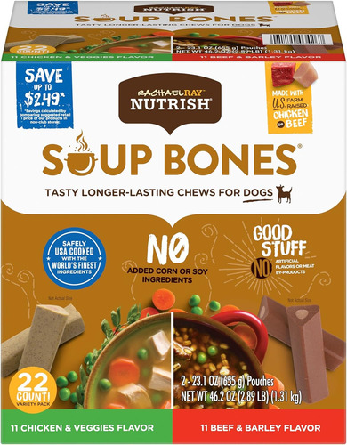 Rachael Ray Nutrish Soup Bones P - Unidad a $210999