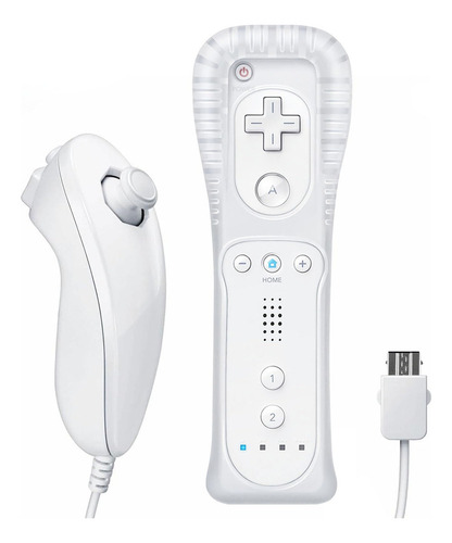 Mote Nunchuk Control Joystick 2 En 1 Mando Para Wii / Wii U