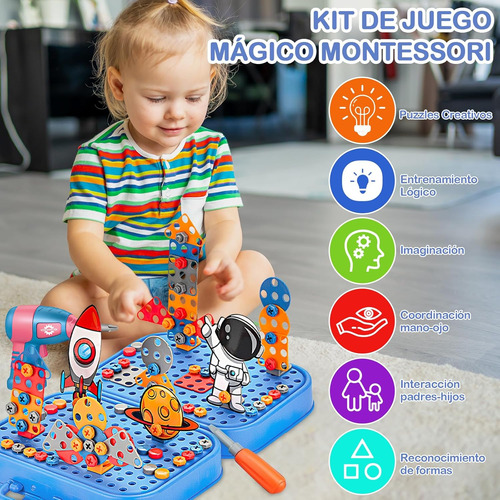 Juguete De Construccion Resistente Versatil Educativo