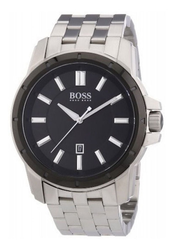 Reloj Hugo Boss De Hombre Fondo Negro Mod 1512924